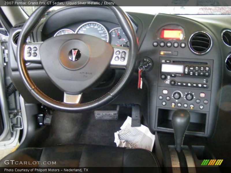 Liquid Silver Metallic / Ebony 2007 Pontiac Grand Prix GT Sedan