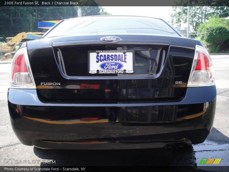 Black / Charcoal Black 2006 Ford Fusion SE