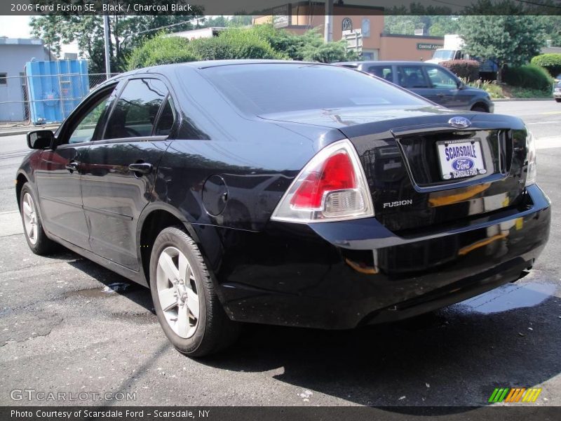 Black / Charcoal Black 2006 Ford Fusion SE