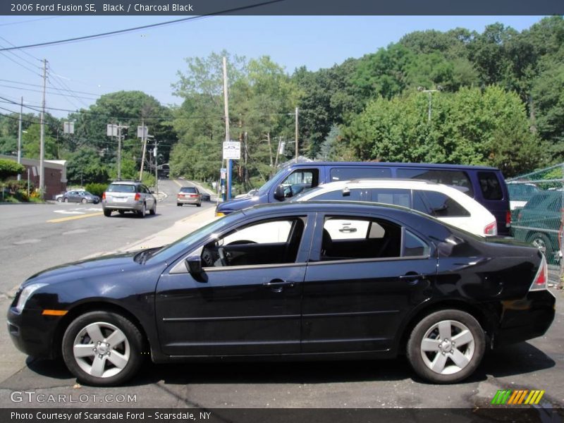 Black / Charcoal Black 2006 Ford Fusion SE