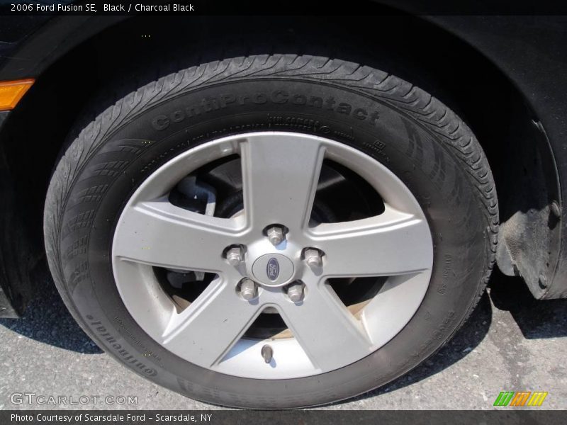 Black / Charcoal Black 2006 Ford Fusion SE