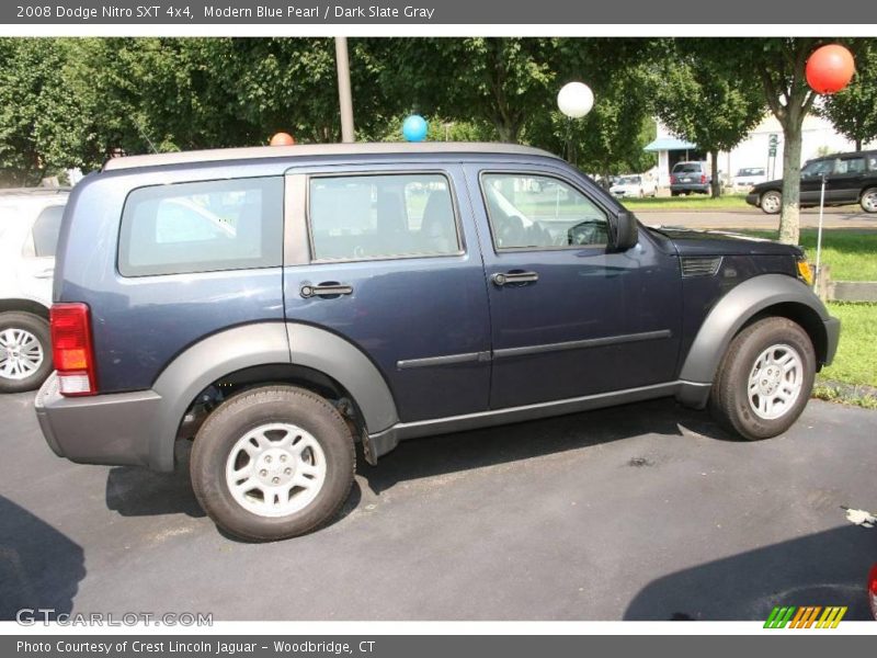 Modern Blue Pearl / Dark Slate Gray 2008 Dodge Nitro SXT 4x4