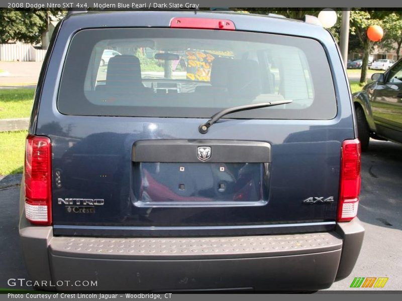 Modern Blue Pearl / Dark Slate Gray 2008 Dodge Nitro SXT 4x4