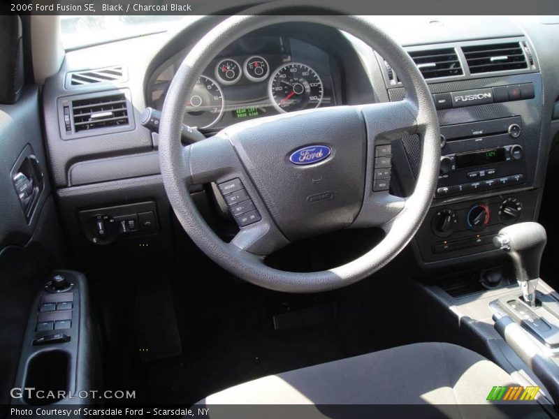 Black / Charcoal Black 2006 Ford Fusion SE