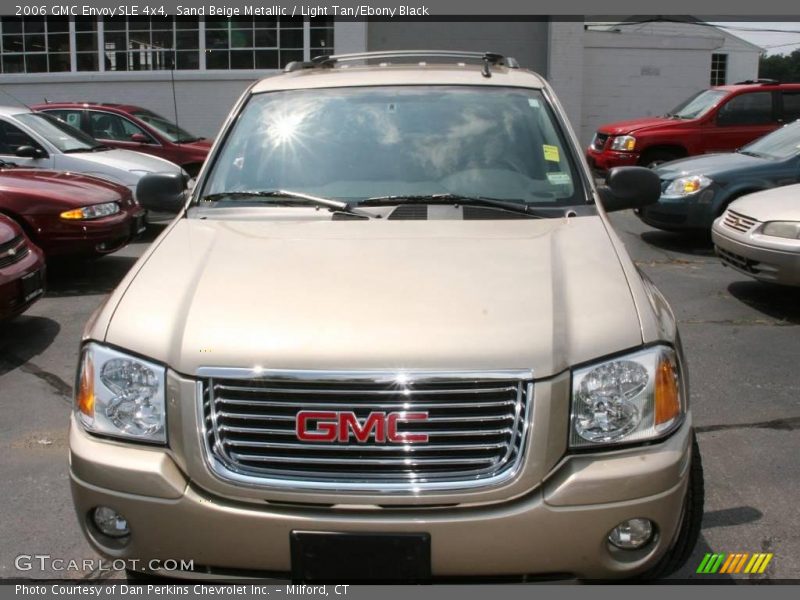 Sand Beige Metallic / Light Tan/Ebony Black 2006 GMC Envoy SLE 4x4