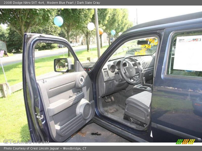 Modern Blue Pearl / Dark Slate Gray 2008 Dodge Nitro SXT 4x4