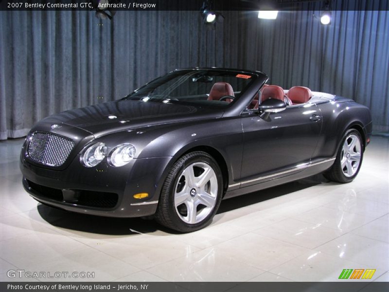 Anthracite / Fireglow 2007 Bentley Continental GTC
