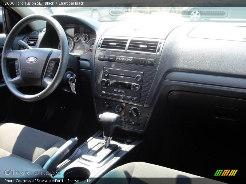 Black / Charcoal Black 2006 Ford Fusion SE