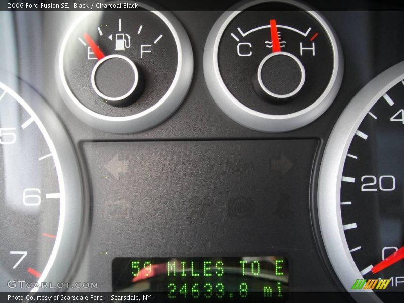 Black / Charcoal Black 2006 Ford Fusion SE