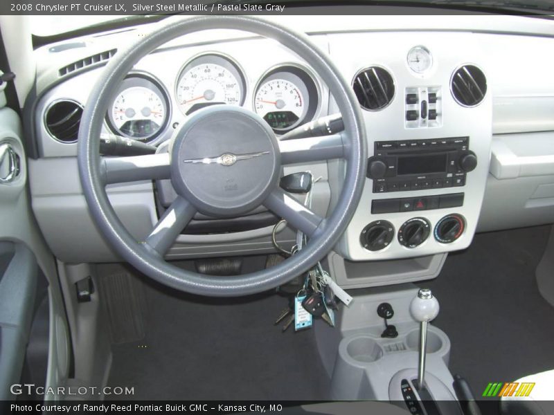 Silver Steel Metallic / Pastel Slate Gray 2008 Chrysler PT Cruiser LX