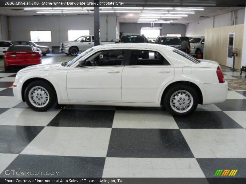 Stone White / Dark Slate Gray/Light Slate Gray 2006 Chrysler 300