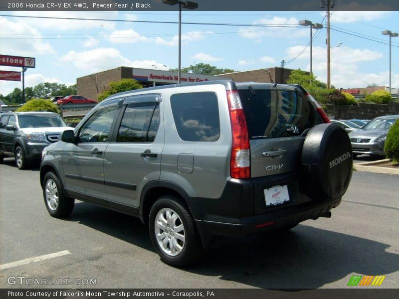 Pewter Pearl / Black 2006 Honda CR-V EX 4WD