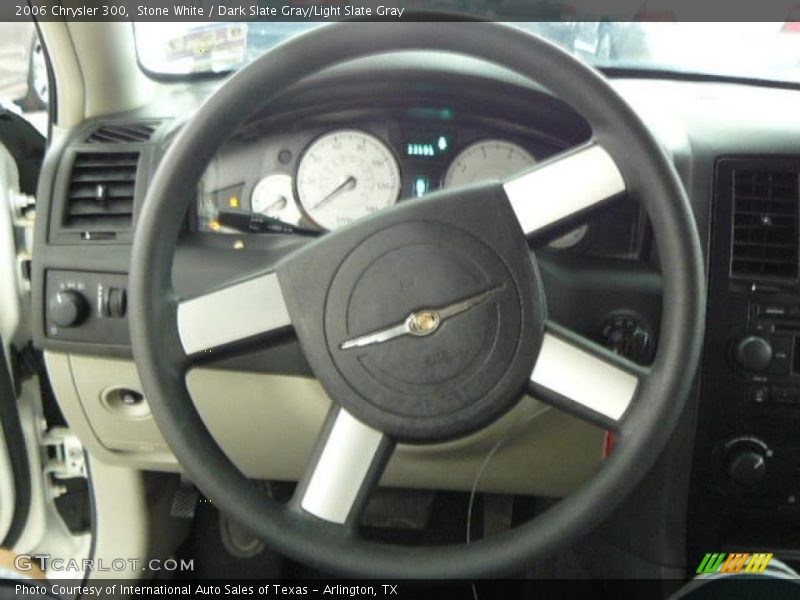 Stone White / Dark Slate Gray/Light Slate Gray 2006 Chrysler 300