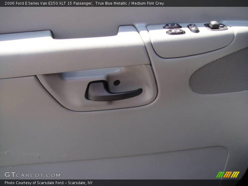 True Blue Metallic / Medium Flint Grey 2006 Ford E Series Van E350 XLT 15 Passenger