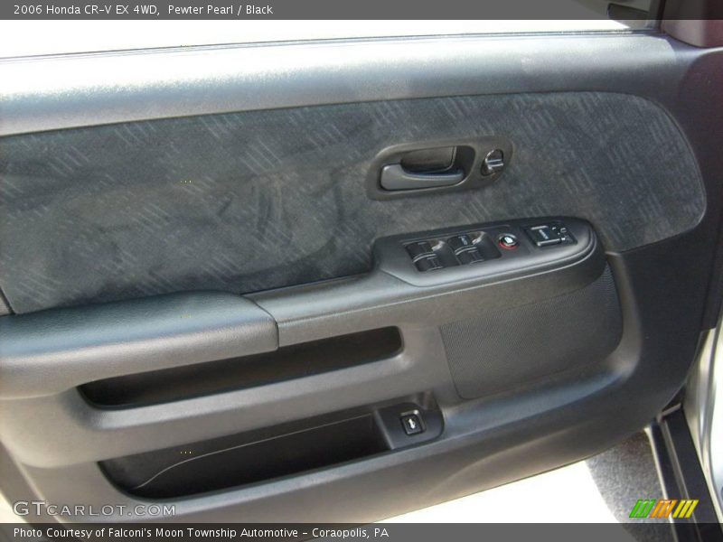 Pewter Pearl / Black 2006 Honda CR-V EX 4WD