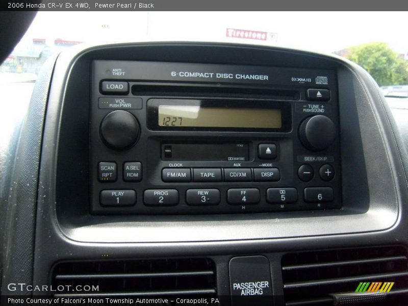 Pewter Pearl / Black 2006 Honda CR-V EX 4WD