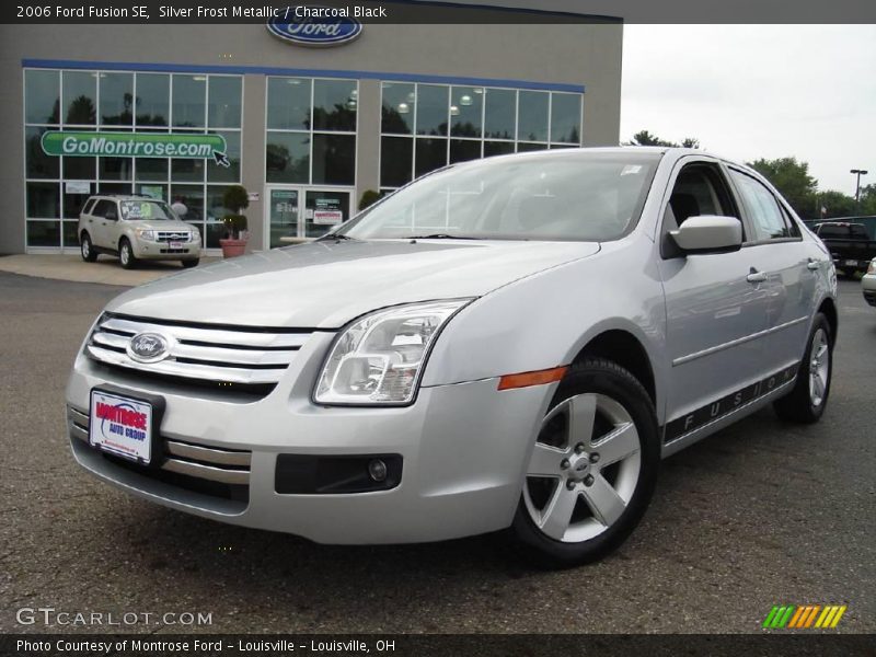 Silver Frost Metallic / Charcoal Black 2006 Ford Fusion SE