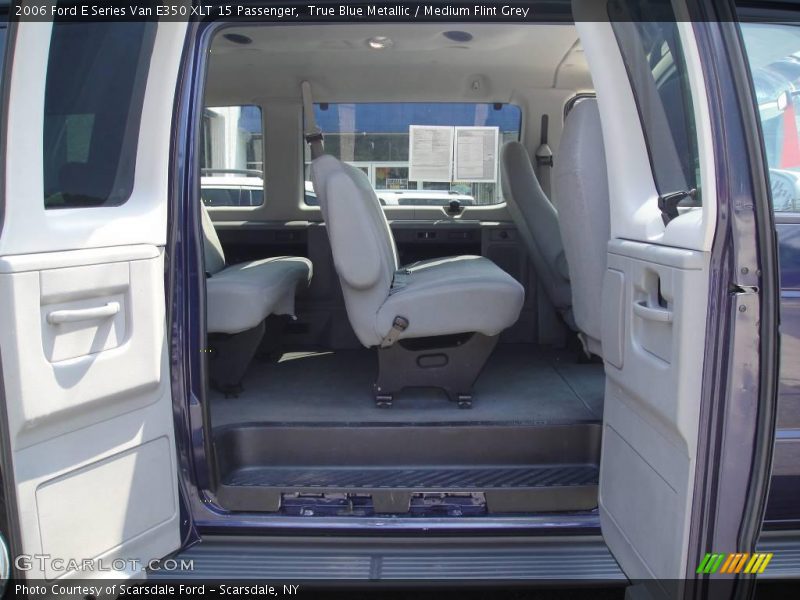 True Blue Metallic / Medium Flint Grey 2006 Ford E Series Van E350 XLT 15 Passenger