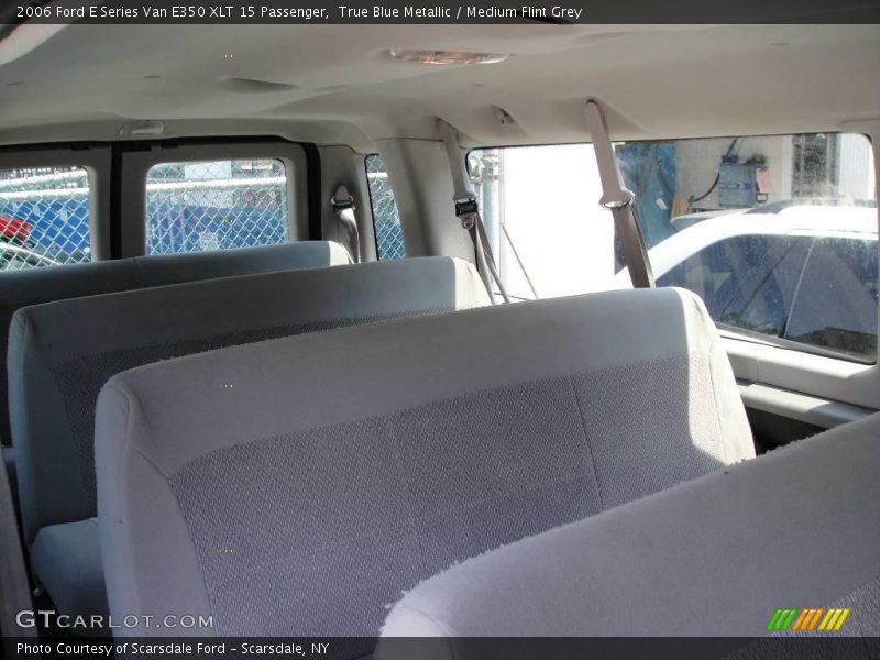 True Blue Metallic / Medium Flint Grey 2006 Ford E Series Van E350 XLT 15 Passenger