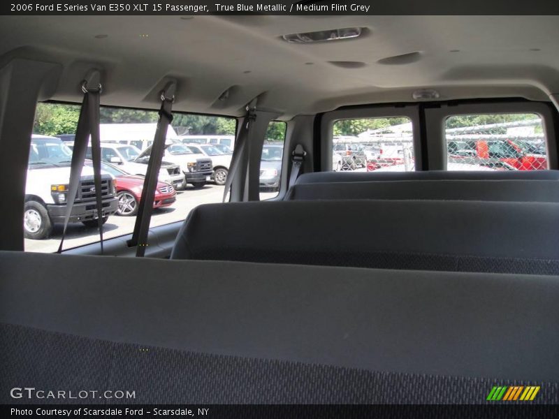 True Blue Metallic / Medium Flint Grey 2006 Ford E Series Van E350 XLT 15 Passenger
