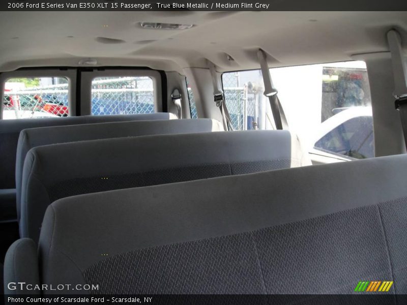 True Blue Metallic / Medium Flint Grey 2006 Ford E Series Van E350 XLT 15 Passenger