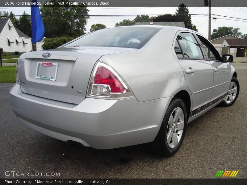 Silver Frost Metallic / Charcoal Black 2006 Ford Fusion SE