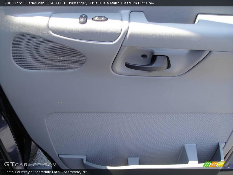 True Blue Metallic / Medium Flint Grey 2006 Ford E Series Van E350 XLT 15 Passenger