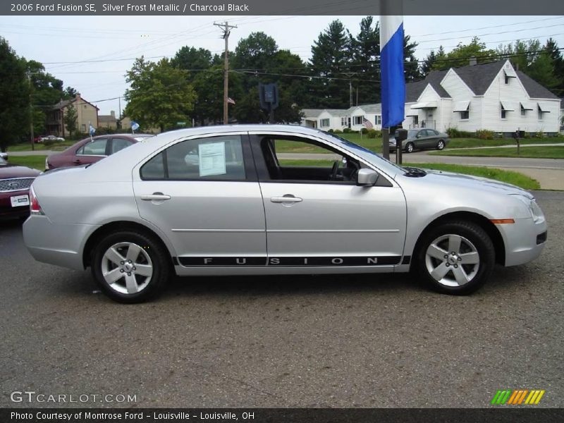 Silver Frost Metallic / Charcoal Black 2006 Ford Fusion SE