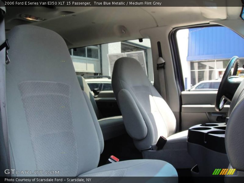 True Blue Metallic / Medium Flint Grey 2006 Ford E Series Van E350 XLT 15 Passenger