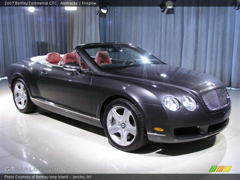 Anthracite / Fireglow 2007 Bentley Continental GTC