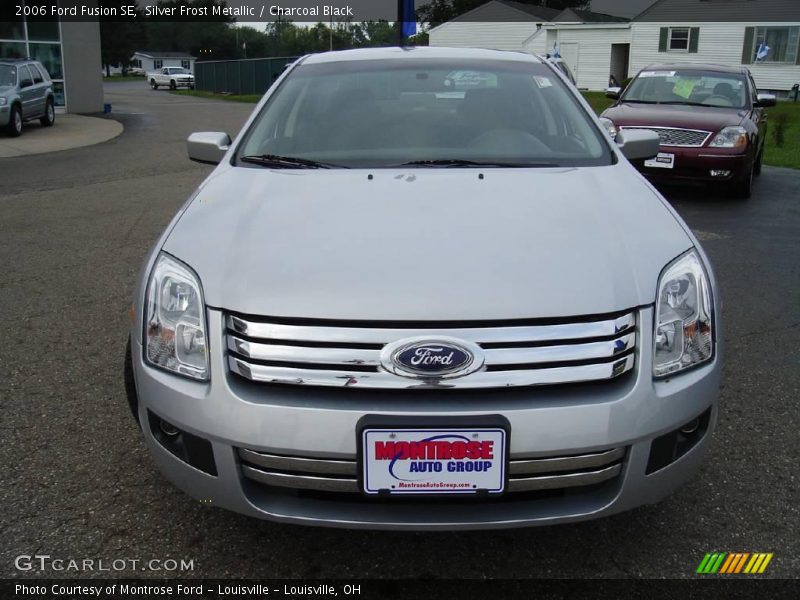 Silver Frost Metallic / Charcoal Black 2006 Ford Fusion SE