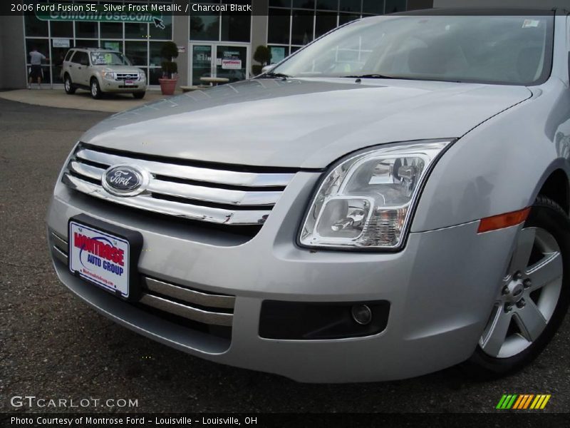 Silver Frost Metallic / Charcoal Black 2006 Ford Fusion SE