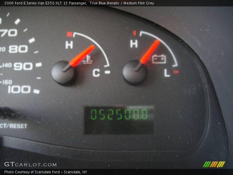 True Blue Metallic / Medium Flint Grey 2006 Ford E Series Van E350 XLT 15 Passenger