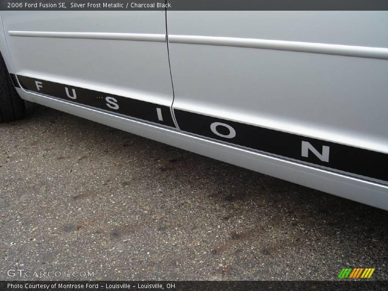 Silver Frost Metallic / Charcoal Black 2006 Ford Fusion SE