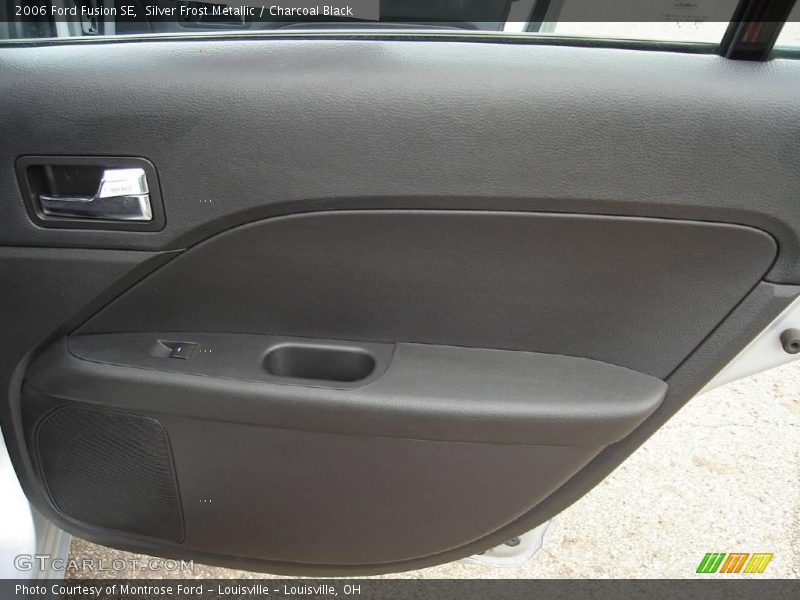 Silver Frost Metallic / Charcoal Black 2006 Ford Fusion SE