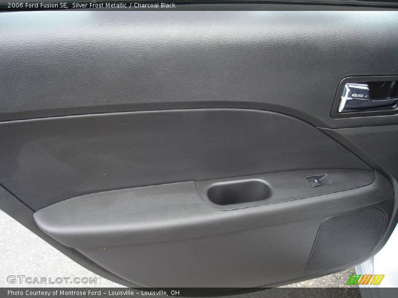 Silver Frost Metallic / Charcoal Black 2006 Ford Fusion SE