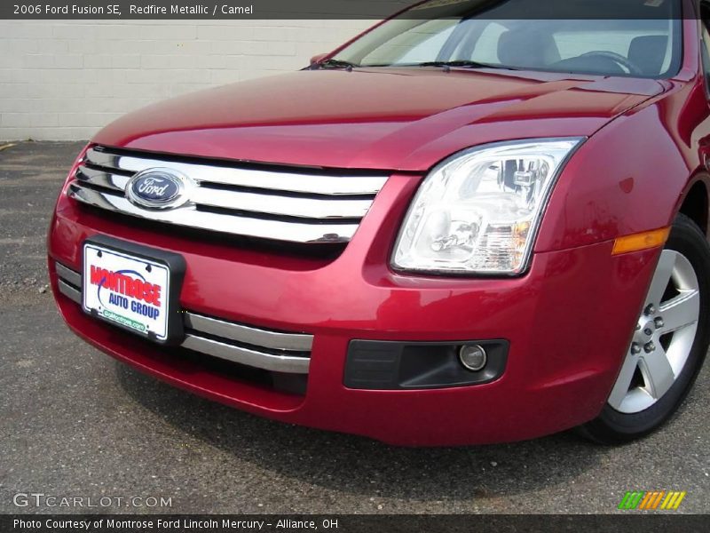 Redfire Metallic / Camel 2006 Ford Fusion SE