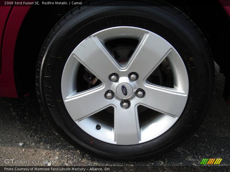 Redfire Metallic / Camel 2006 Ford Fusion SE