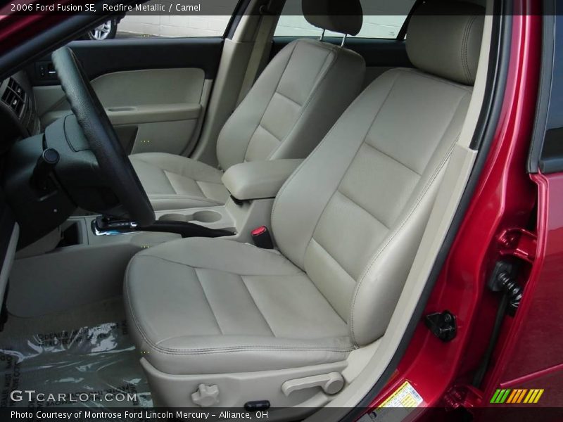 Redfire Metallic / Camel 2006 Ford Fusion SE