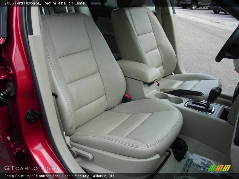 Redfire Metallic / Camel 2006 Ford Fusion SE