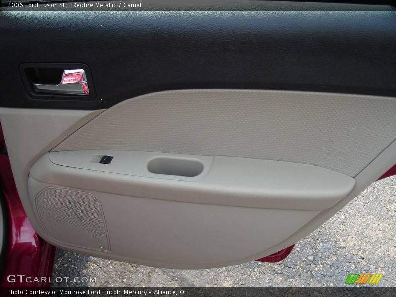 Redfire Metallic / Camel 2006 Ford Fusion SE