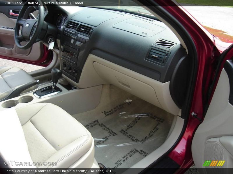 Redfire Metallic / Camel 2006 Ford Fusion SE