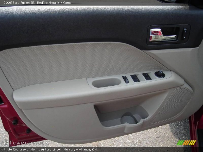 Redfire Metallic / Camel 2006 Ford Fusion SE