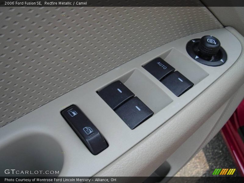 Redfire Metallic / Camel 2006 Ford Fusion SE