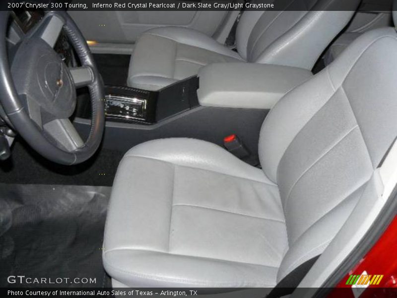 Inferno Red Crystal Pearlcoat / Dark Slate Gray/Light Graystone 2007 Chrysler 300 Touring