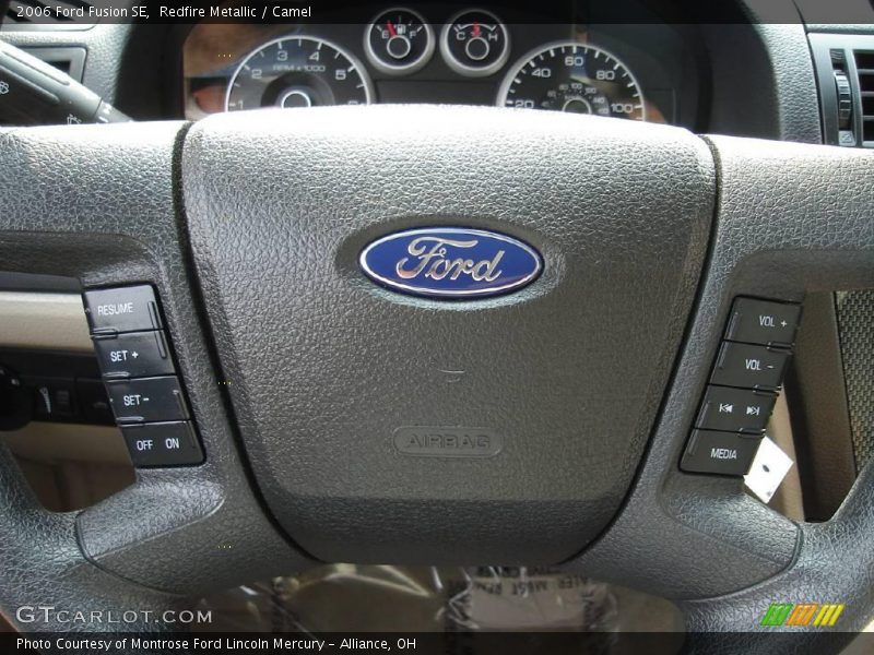 Redfire Metallic / Camel 2006 Ford Fusion SE