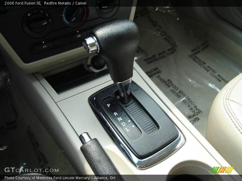 Redfire Metallic / Camel 2006 Ford Fusion SE