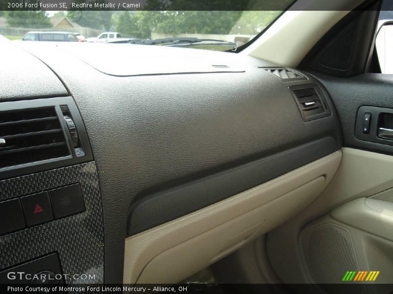 Redfire Metallic / Camel 2006 Ford Fusion SE