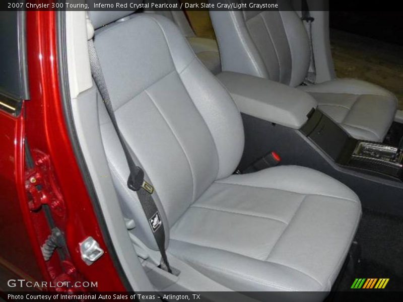 Inferno Red Crystal Pearlcoat / Dark Slate Gray/Light Graystone 2007 Chrysler 300 Touring