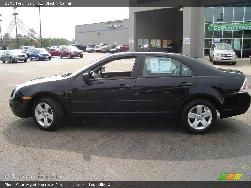 Black / Camel 2006 Ford Fusion SE